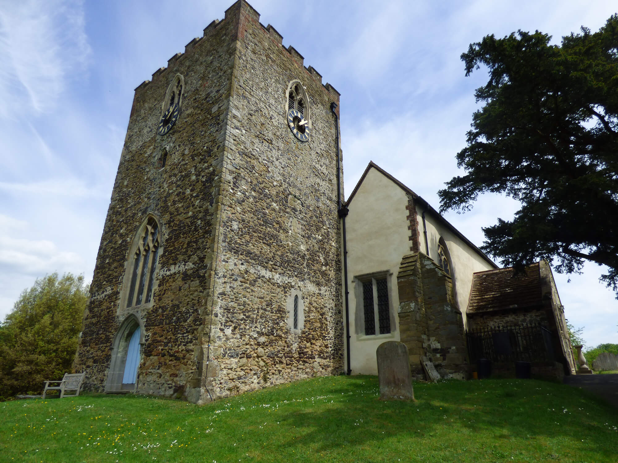 Grant Oxted, Church Lane, Church Of St Mary The Virgin, West Elevation 22'05'19